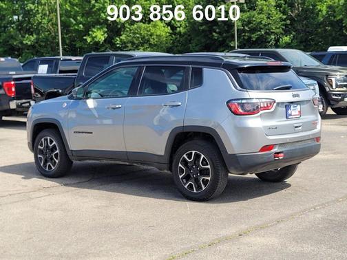 Billet Silver Metallic Clearcoat 2021 Jeep Compass Trailhawk