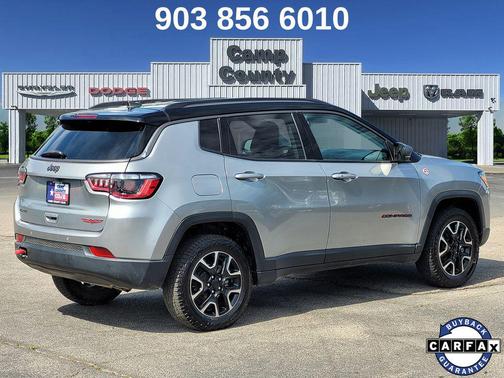 Billet Silver Metallic Clearcoat 2021 Jeep Compass Trailhawk