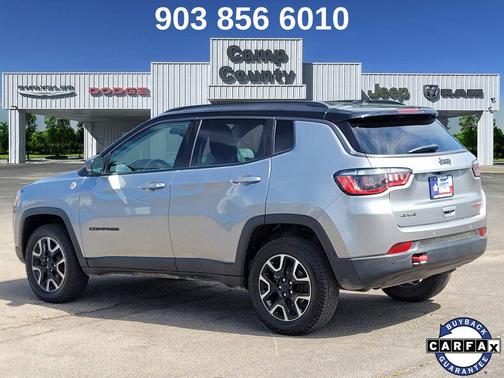 Billet Silver Metallic Clearcoat 2021 Jeep Compass Trailhawk