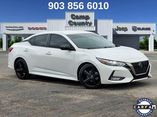 Aspen White Tricoat 2021 Nissan Sentra SR