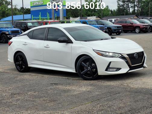 Aspen White Tricoat 2021 Nissan Sentra SR