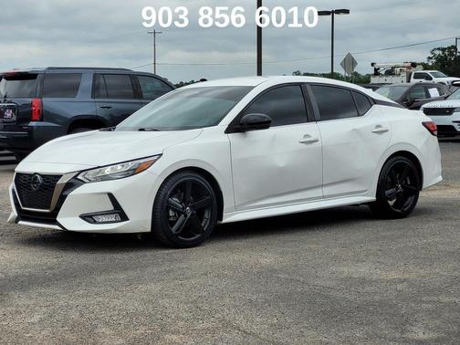 Aspen White Tricoat 2021 Nissan Sentra SR
