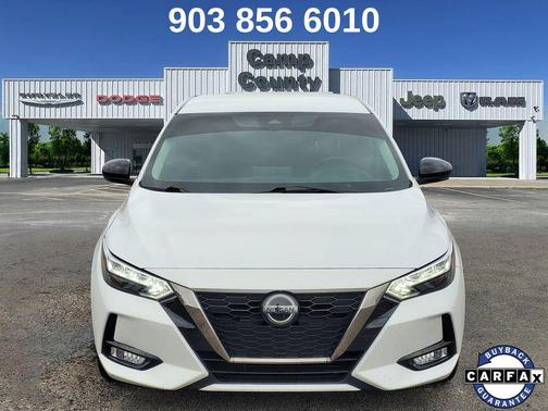 Aspen White Tricoat 2021 Nissan Sentra SR