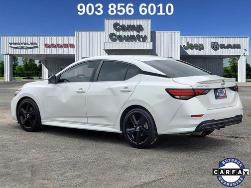 Aspen White Tricoat 2021 Nissan Sentra SR