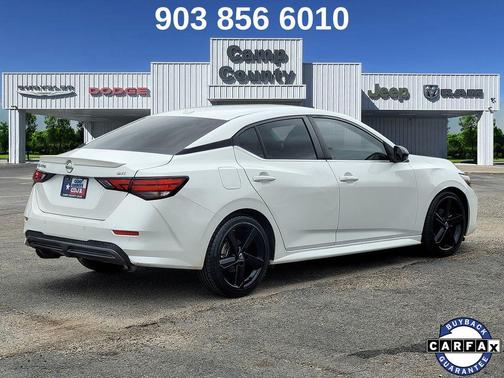 Aspen White Tricoat 2021 Nissan Sentra SR