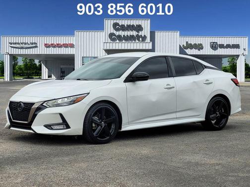 Aspen White Tricoat 2021 Nissan Sentra SR