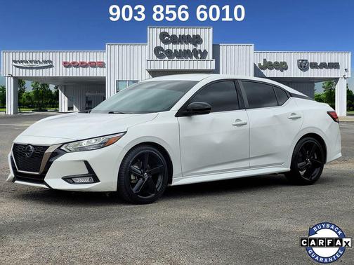 Aspen White Tricoat 2021 Nissan Sentra SR