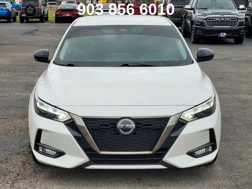 Aspen White Tricoat 2021 Nissan Sentra SR