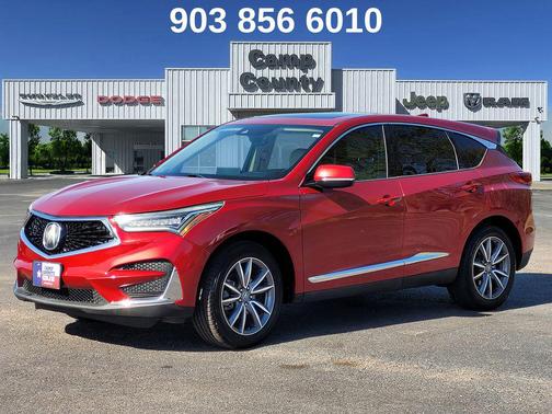 Performance Red Pearl 2019 Acura RDX Technology Package