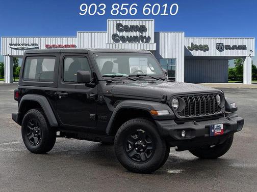 Black Clearcoat 2026 Jeep Wrangler Sport