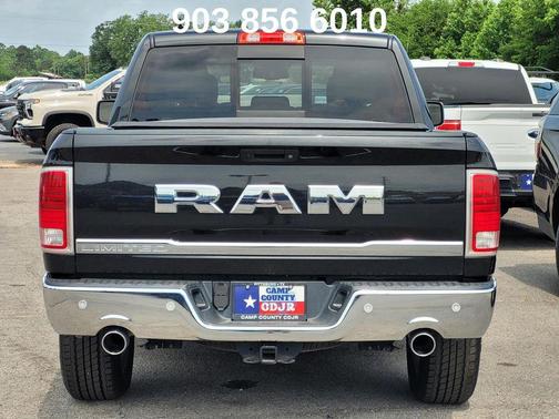 Brilliant Black Crystal Pearlcoat 2017 RAM 1500 Longhorn