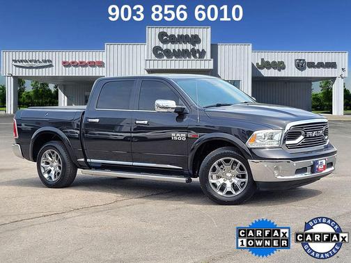Brilliant Black Crystal Pearlcoat 2017 RAM 1500 Longhorn