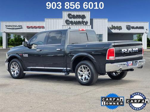 Brilliant Black Crystal Pearlcoat 2017 RAM 1500 Longhorn
