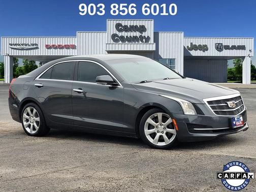 Phantom Gray Metallic 2015 Cadillac ATS 3.6L Luxury
