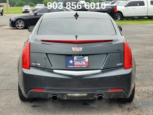 Phantom Gray Metallic 2015 Cadillac ATS 3.6L Luxury