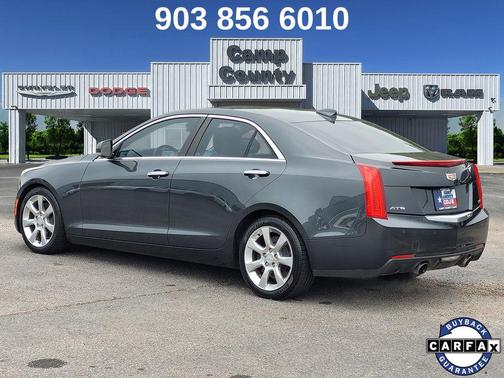 Phantom Gray Metallic 2015 Cadillac ATS 3.6L Luxury
