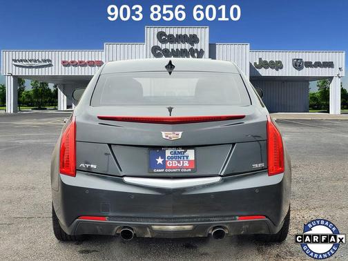 Phantom Gray Metallic 2015 Cadillac ATS 3.6L Luxury
