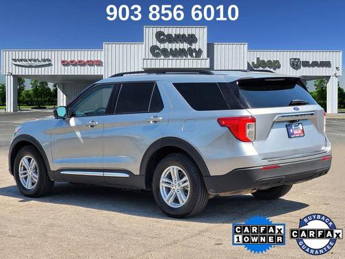 Silver Metallic 2023 Ford Explorer XLT
