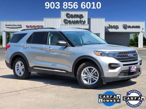 Silver Metallic 2023 Ford Explorer XLT