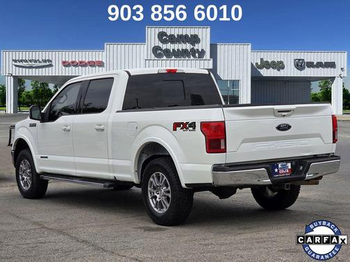 STAR WHITE METALLIC TRI-COAT 2020 Ford F-150 Lariat