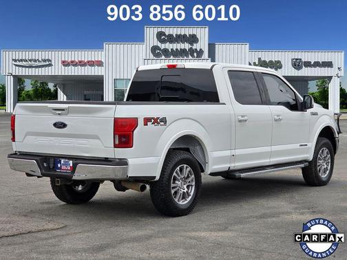 STAR WHITE METALLIC TRI-COAT 2020 Ford F-150 Lariat