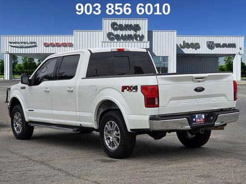 STAR WHITE METALLIC TRI-COAT 2020 Ford F-150 Lariat