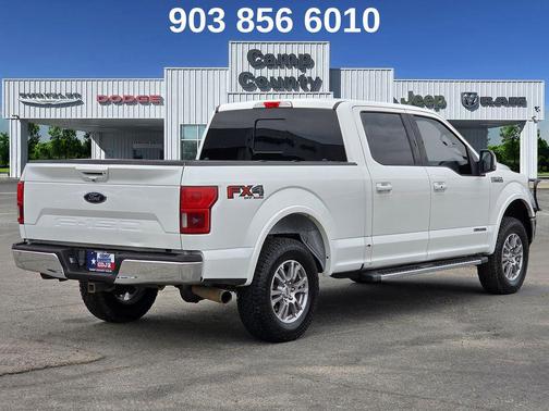STAR WHITE METALLIC TRI-COAT 2020 Ford F-150 Lariat