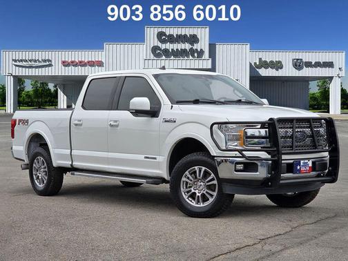 STAR WHITE METALLIC TRI-COAT 2020 Ford F-150 Lariat