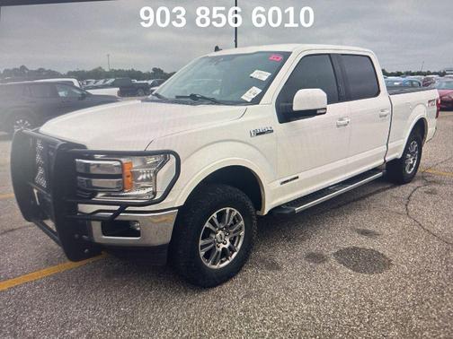Star White Metallic Tri-Coat 2020 Ford F-150 Lariat