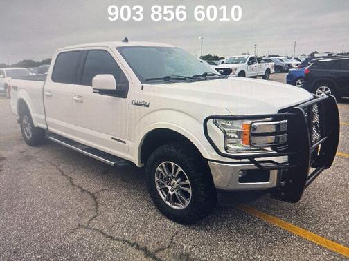 Star White Metallic Tri-Coat 2020 Ford F-150 Lariat