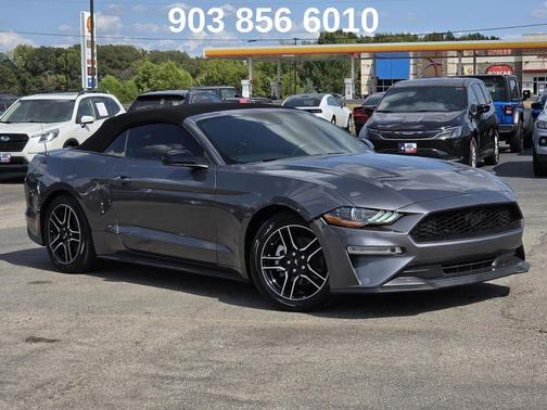 Carbonized Gray Metallic 2021 Ford Mustang EcoBoost Premium