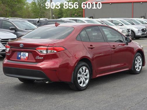 Ruby Flare Pearl 2024 Toyota Corolla Hybrid LE