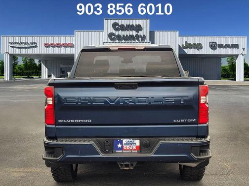 Northsky Blue Metallic 2022 Chevrolet Silverado 1500 Custom