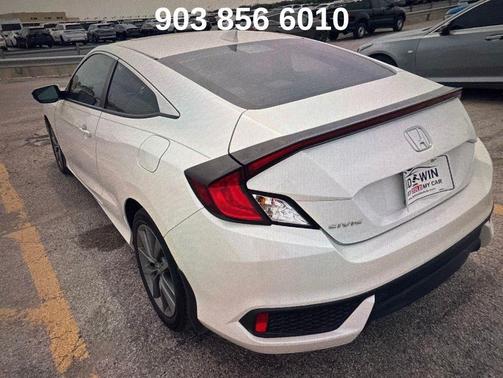 Platinum White Pearl 2020 Honda Civic EX
