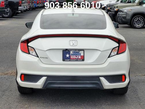 Platinum White Pearl 2020 Honda Civic EX
