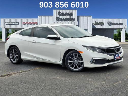 Platinum White Pearl 2020 Honda Civic EX