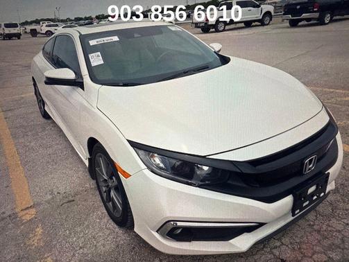Platinum White Pearl 2020 Honda Civic EX
