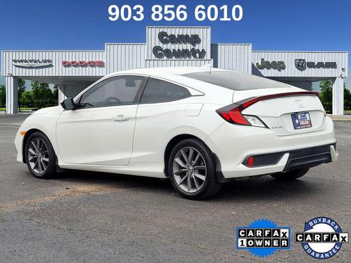 Platinum White Pearl 2020 Honda Civic EX