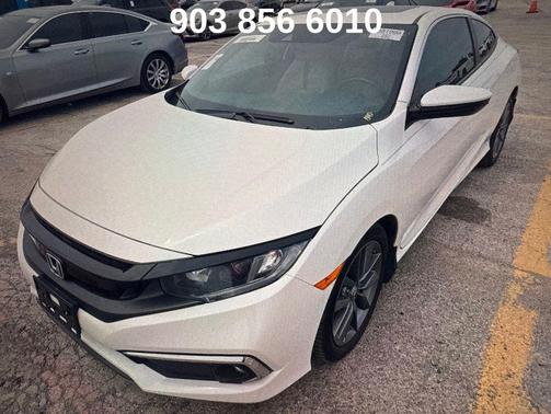 Platinum White Pearl 2020 Honda Civic EX