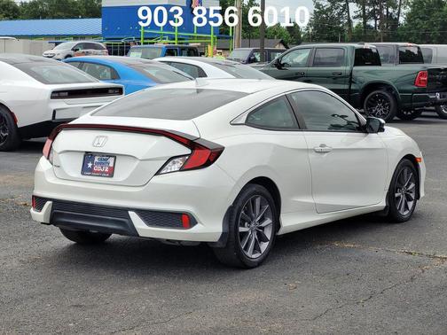Platinum White Pearl 2020 Honda Civic EX