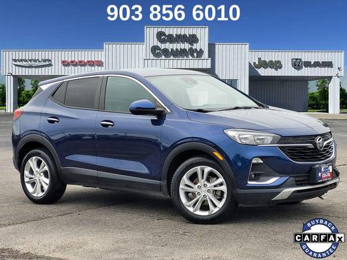 Sapphire Metallic 2023 Buick Encore GX Preferred