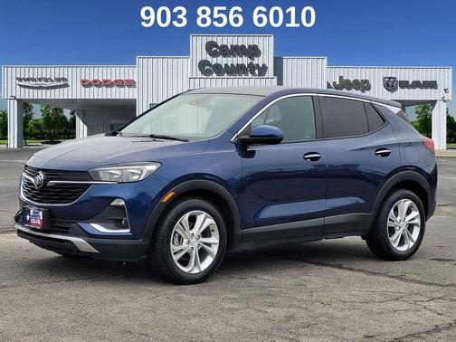 Sapphire Metallic 2023 Buick Encore GX Preferred