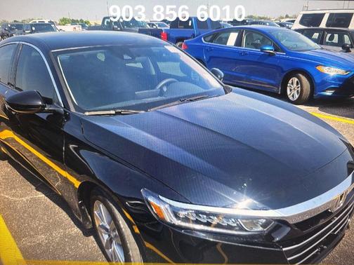 Crystal Black Pearl 2021 Honda Accord LX 1.5T