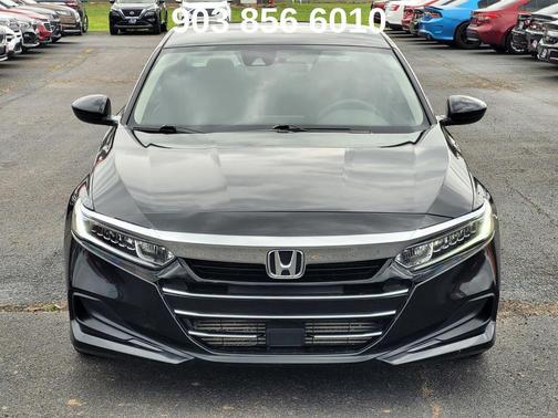 Crystal Black Pearl 2021 Honda Accord LX 1.5T