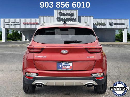 Hyper Red 2021 Kia Sportage SX Turbo