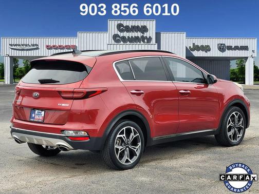Hyper Red 2021 Kia Sportage SX Turbo