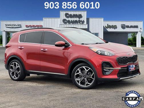 Hyper Red 2021 Kia Sportage SX Turbo