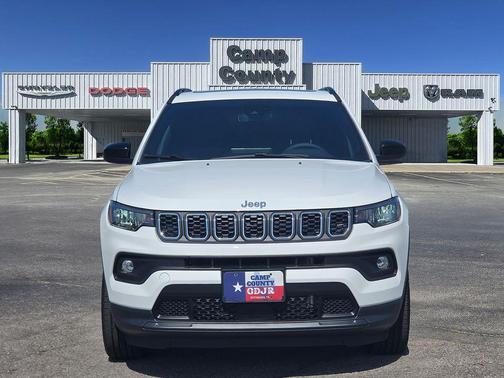 Bright White Clearcoat 2026 Jeep Compass 85th Anniversary 4x4