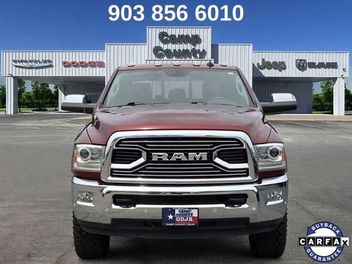 Delmonico Red Pearlcoat 2017 RAM 2500 Longhorn