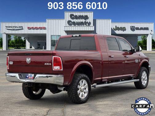 Delmonico Red Pearlcoat 2017 RAM 2500 Longhorn